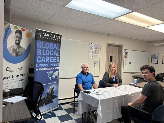 4. Magellan Aerospace recruits in Pontiac