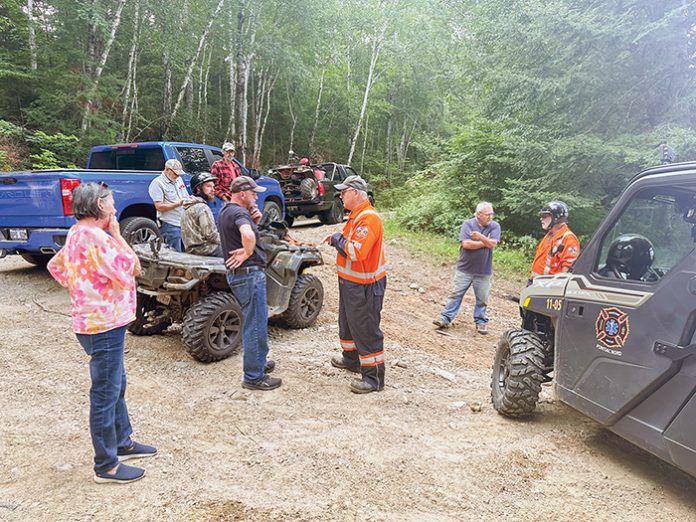 2. Cottagers stranded near Otter Lake